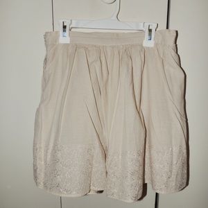 Forever 21 Khaki/Tan Skater Skirt